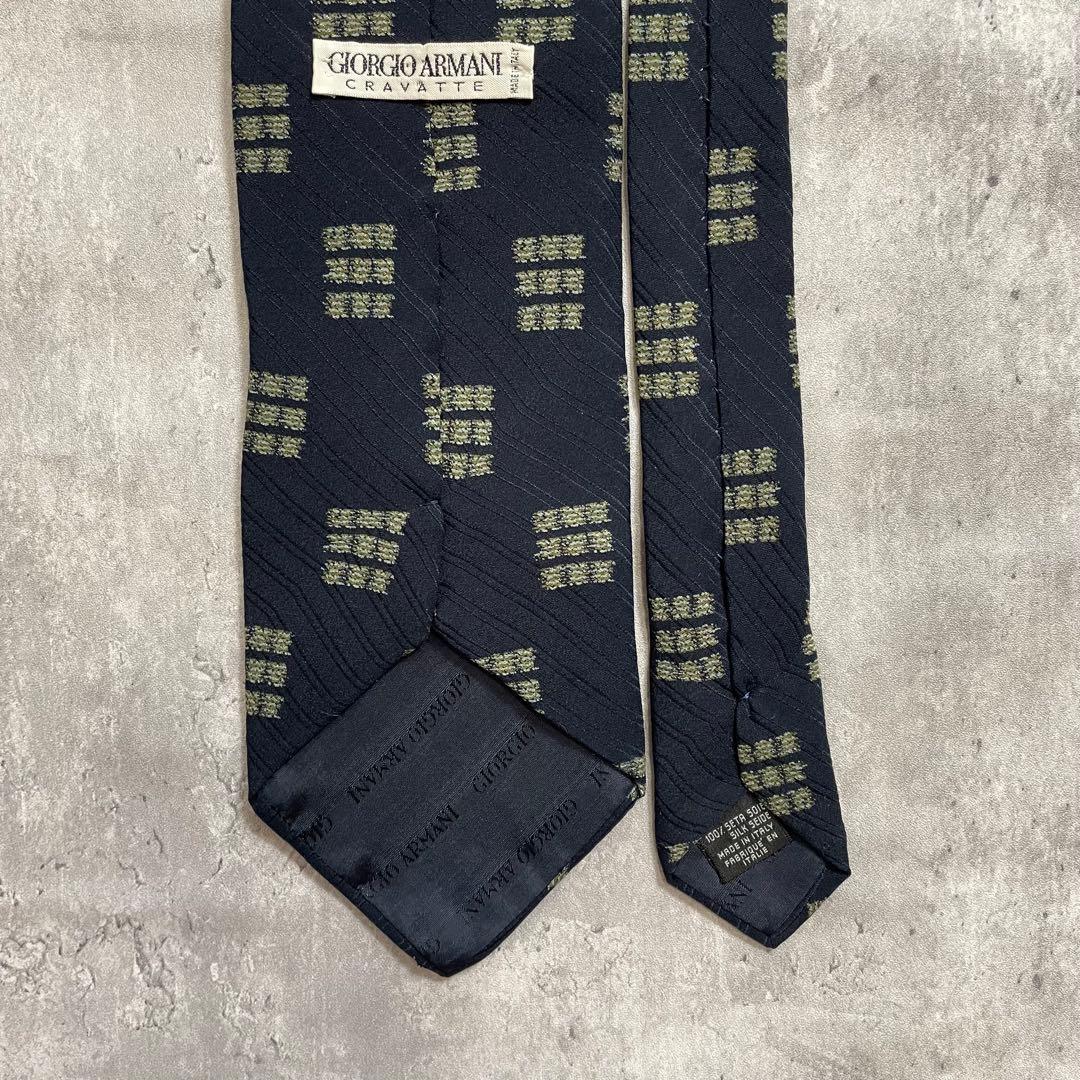 5点セット✨ アルマーニ セットアップ ダブル ピンズ ネクタイシャツ 緑 XL