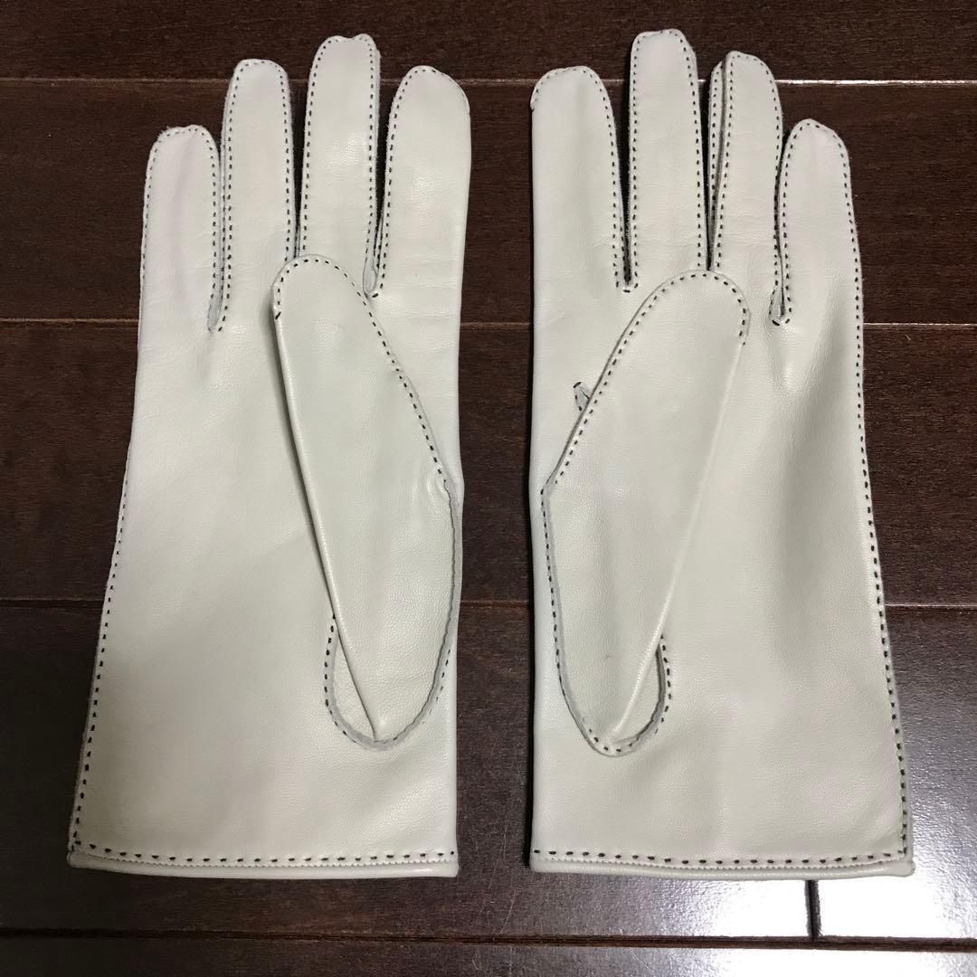 ミリー　HERMES　セリエ　レザーグローブ
