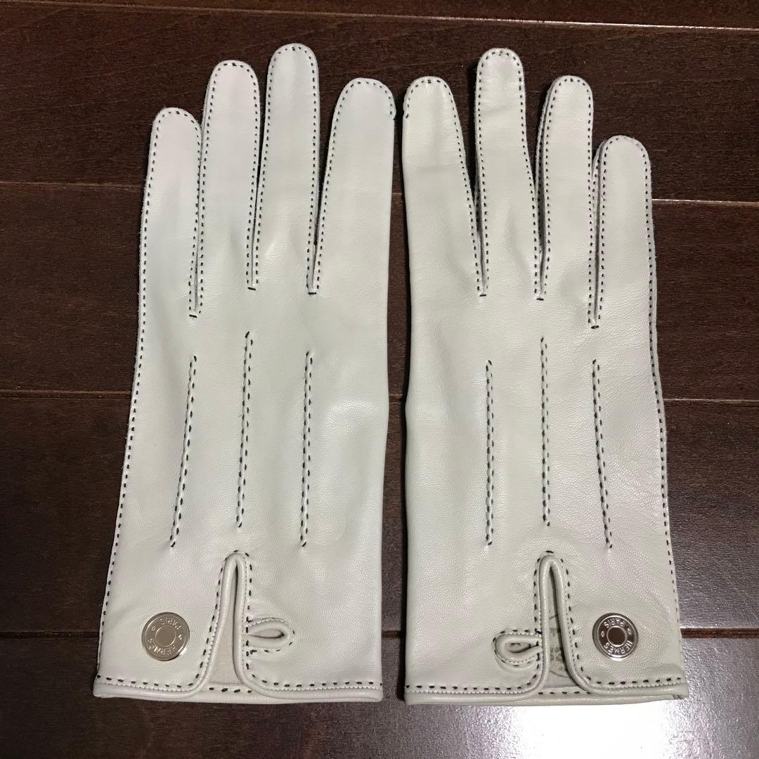 ミリー　HERMES　セリエ　レザーグローブ