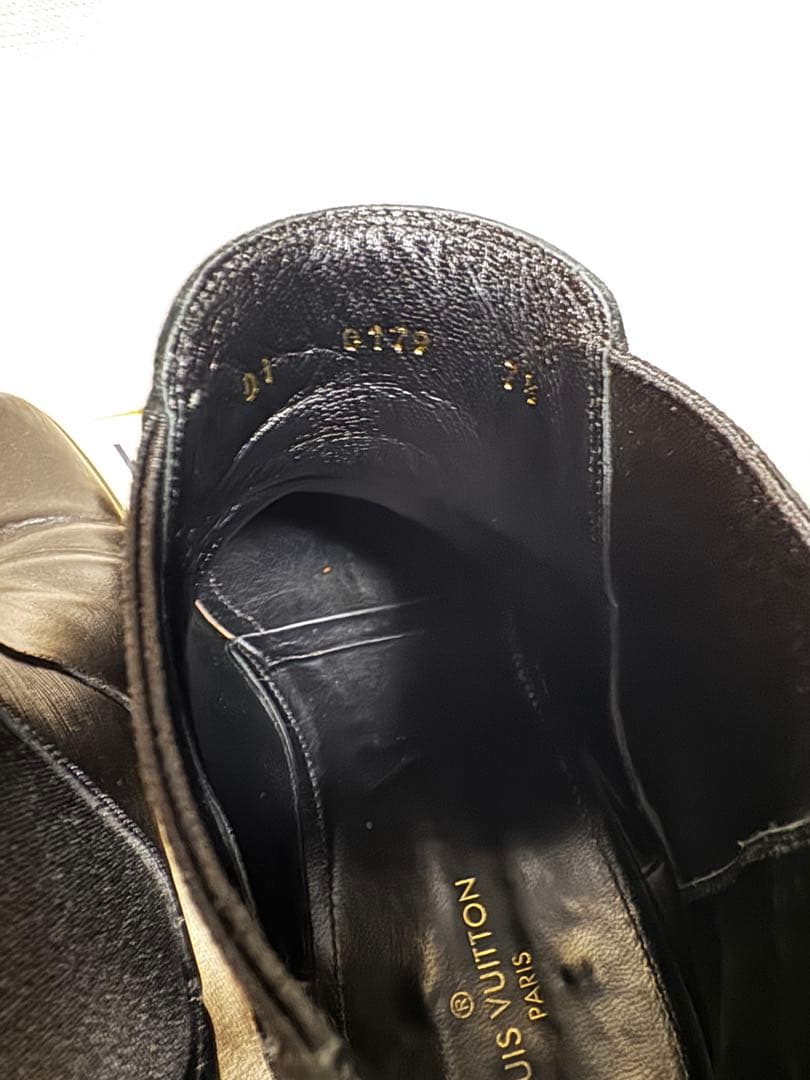 Louis Vuitton エピ　レザー サイドゴアブーツ