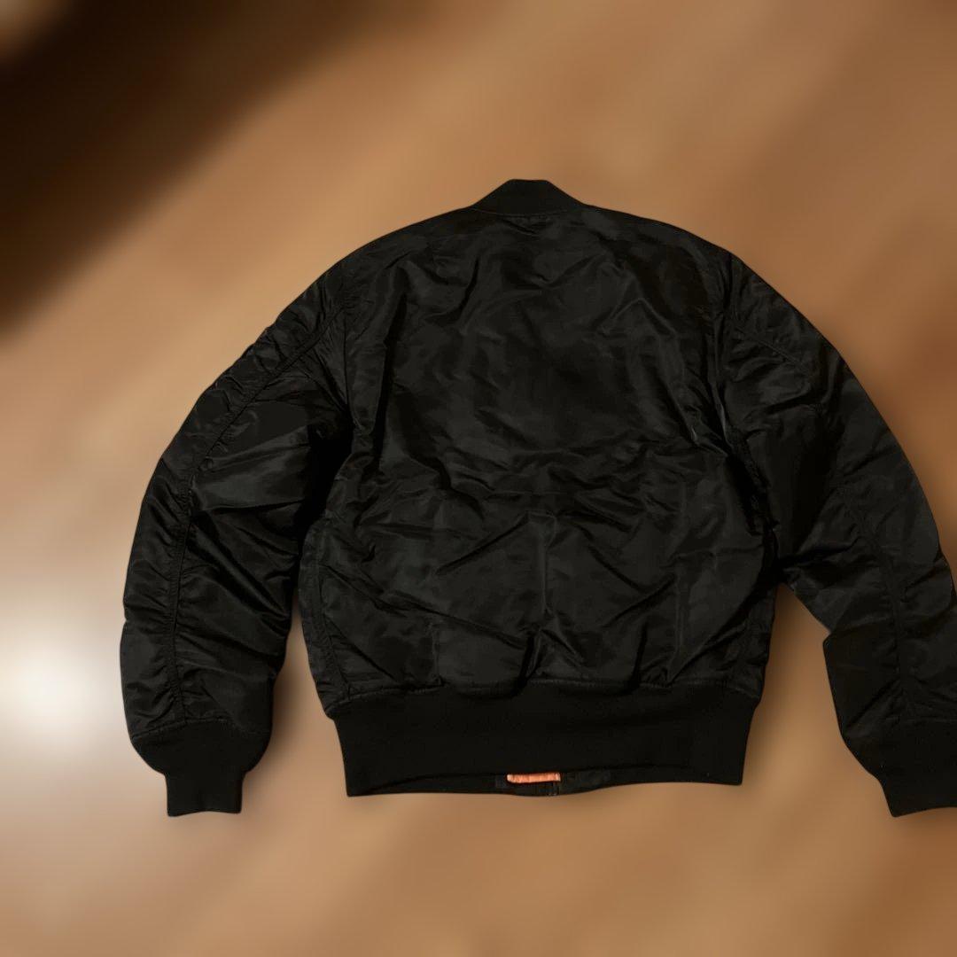 ALPHA アルファ 2000 MA-1 NYLON JACKET XLブラック