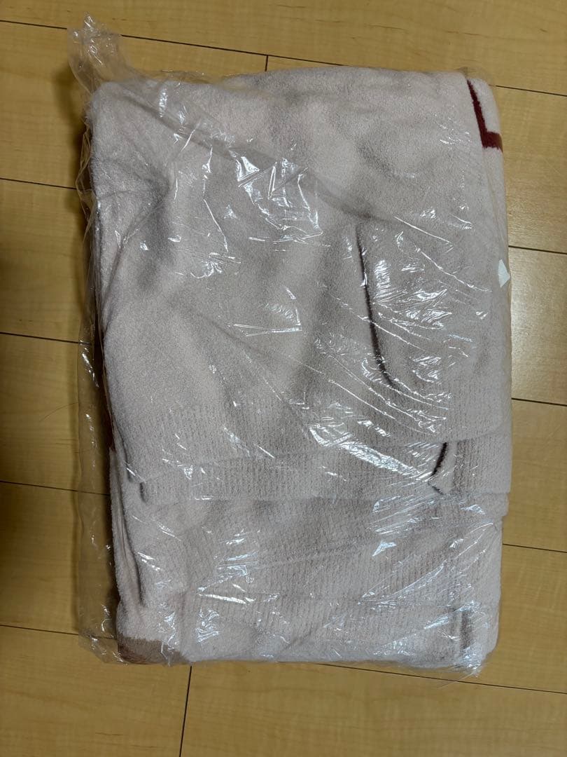 【大幅値下げ中】ジェラートピケ　スリープ　ジャガード　マルチカバー　クマ柄ピンク