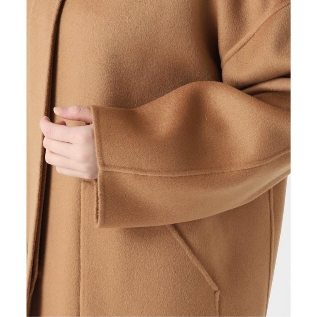 24年完売 フレームワーク ハミルトンリバー クルーネックコート 36 キャメル