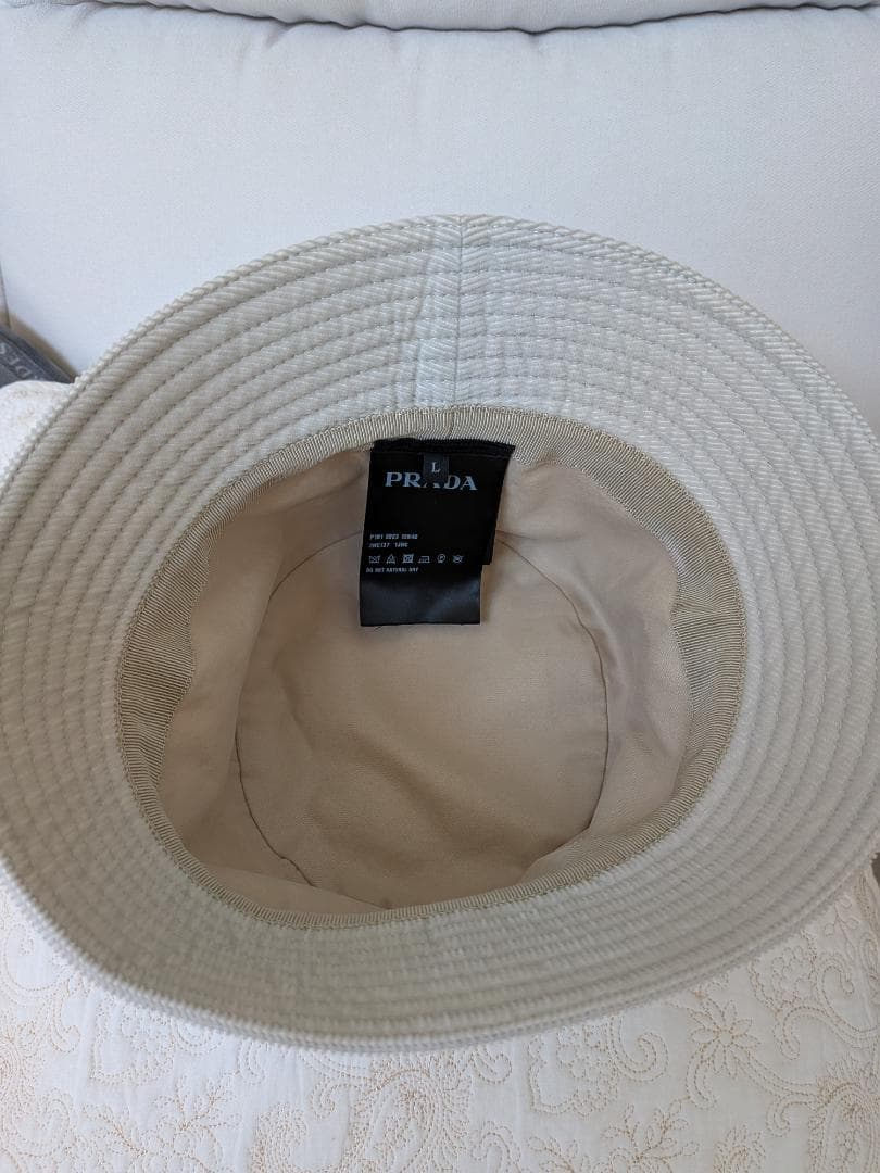 PRADA　バケットハット Lサイズ