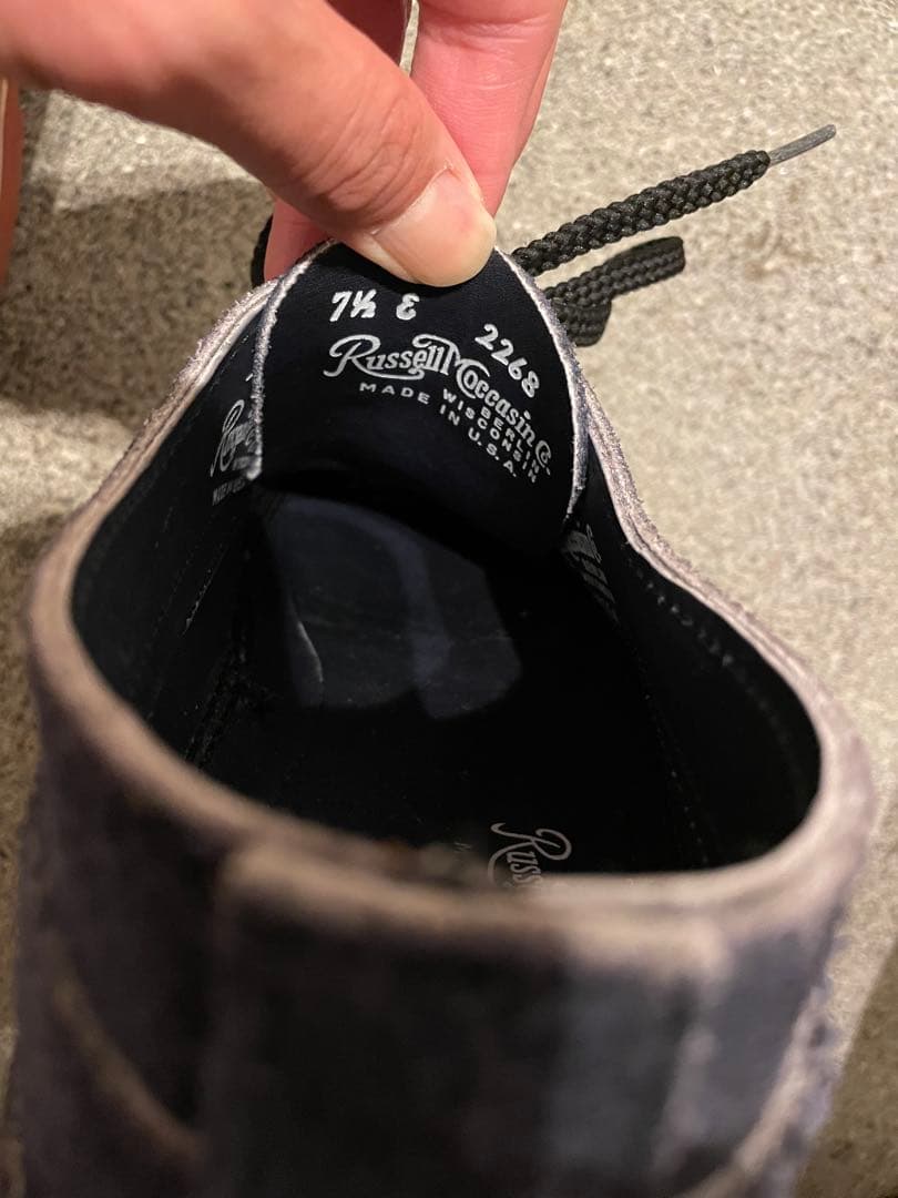 ラッセルモカシン　オックスフォード　7 1/2E