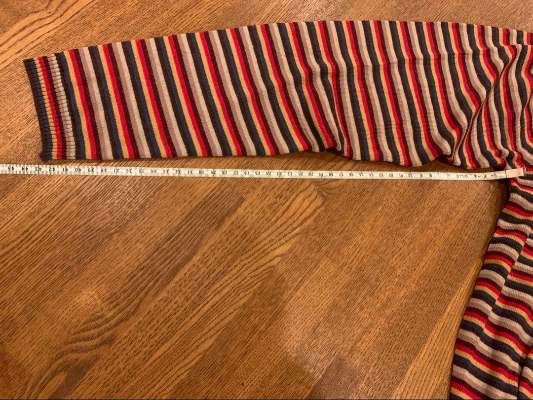 JOHN SMEDLEY ストライプ 長袖カットソー S