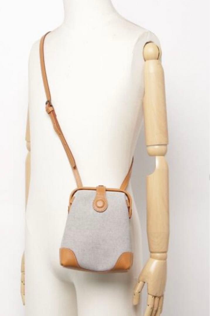 Atelier nuu parcel cotonダレスポシェットショルダーバッグ