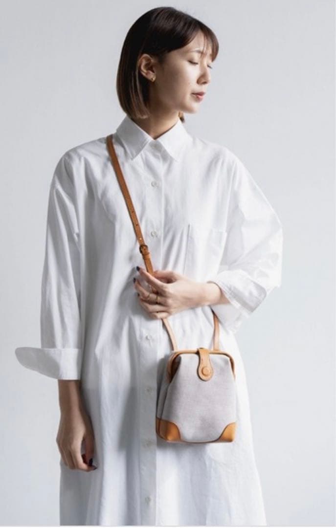 Atelier nuu parcel cotonダレスポシェットショルダーバッグ