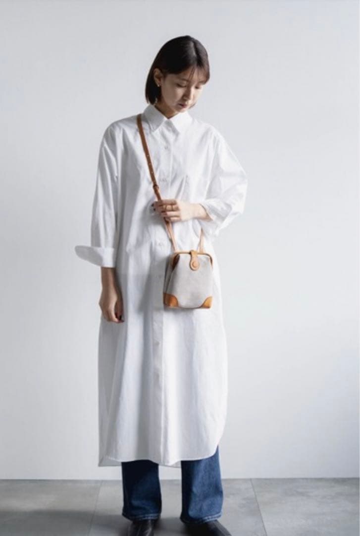 Atelier nuu parcel cotonダレスポシェットショルダーバッグ