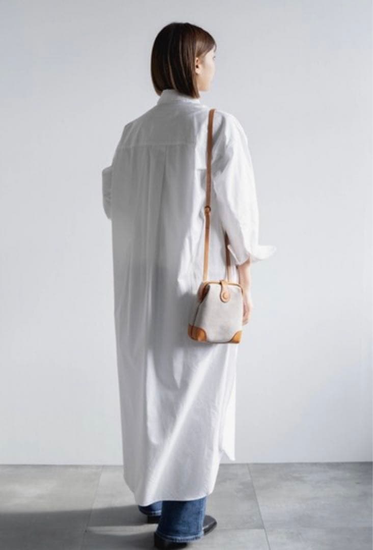 Atelier nuu parcel cotonダレスポシェットショルダーバッグ