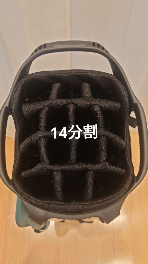 BOYEASKULLEAPウルトラライトグリーンキャディーバック新品