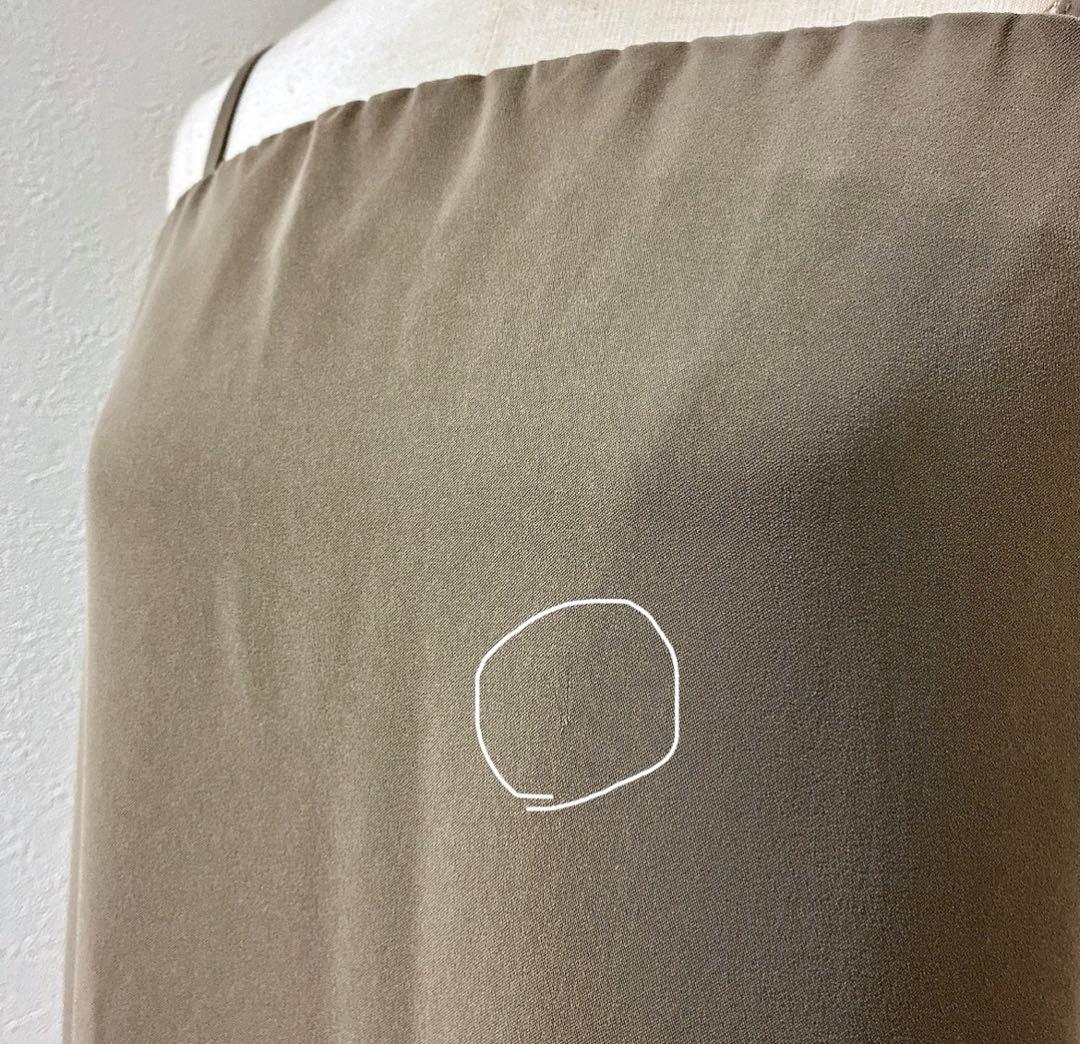 ANDRESDアンドレスド　ニアナ　カーキ　バックシアージレセットアップドレス