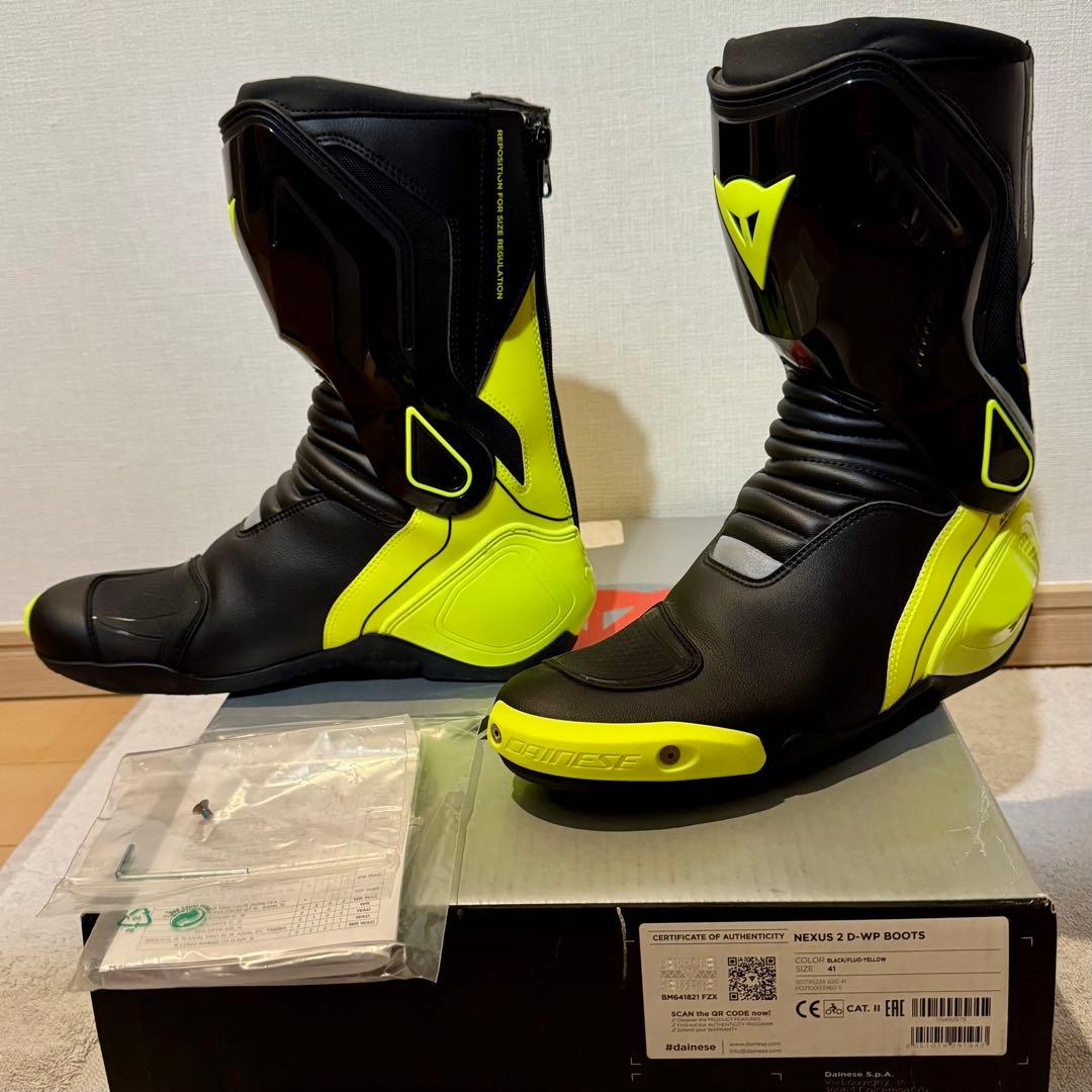 DAINESE NEXUS 2 D-WP BOOTS 防水27.0cm EU41