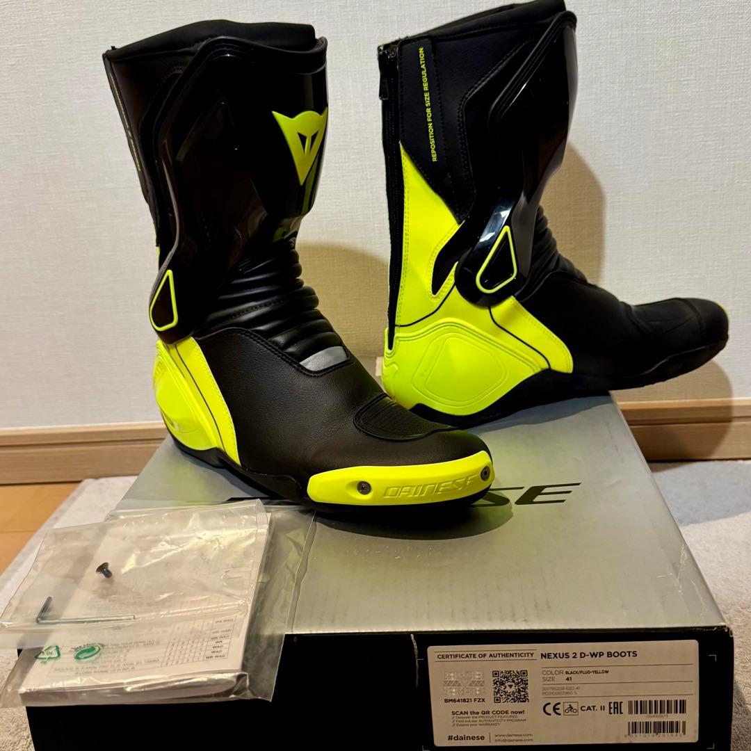 DAINESE NEXUS 2 D-WP BOOTS 防水27.0cm EU41