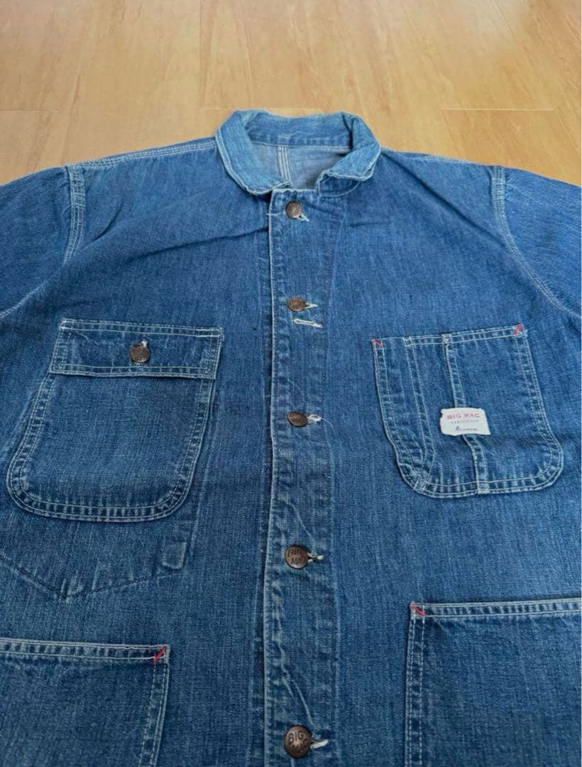 BIG MAC 60s USA製 デニム カバーオール デニムジャケット