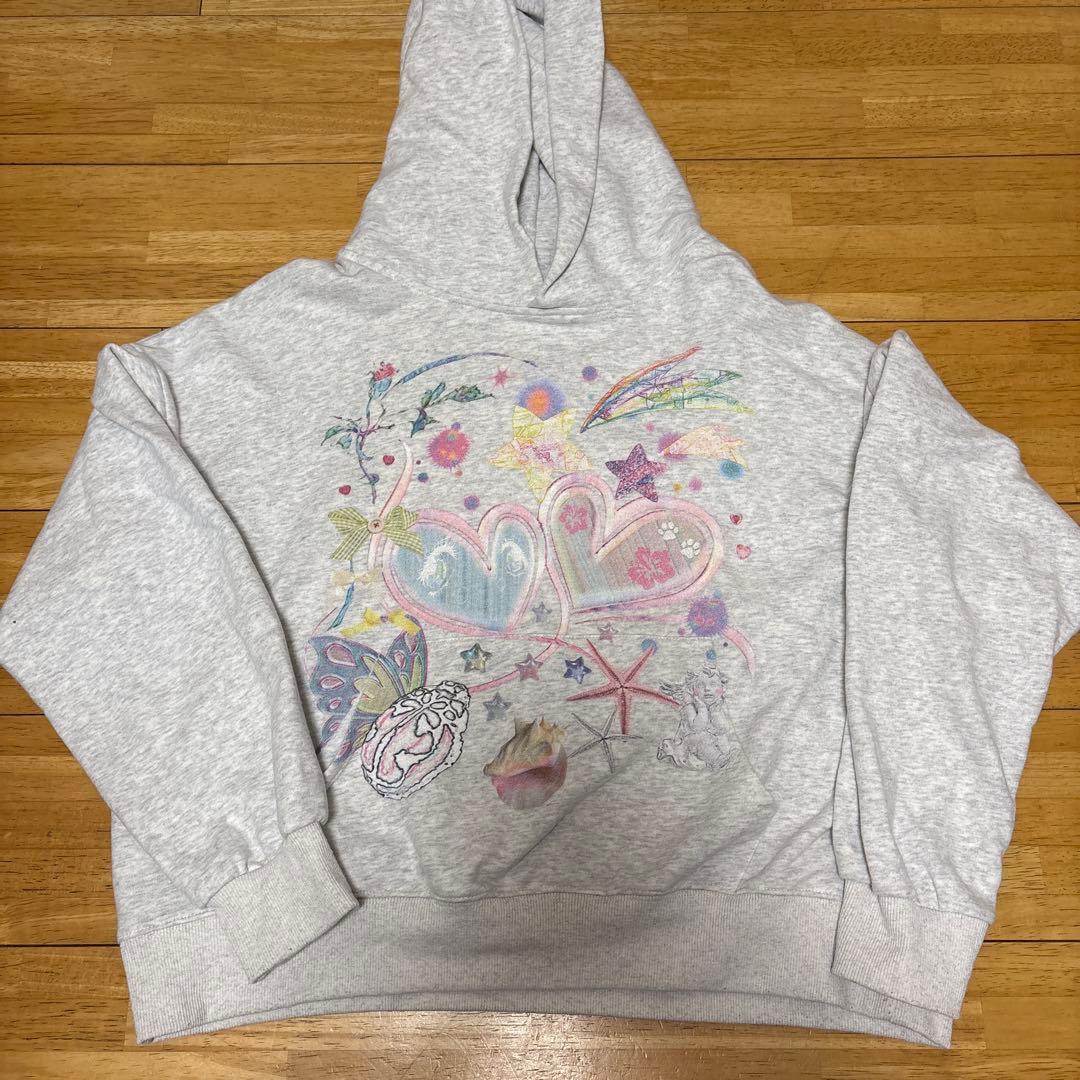 193 igusa パーカー UNIVERSE HOODIE