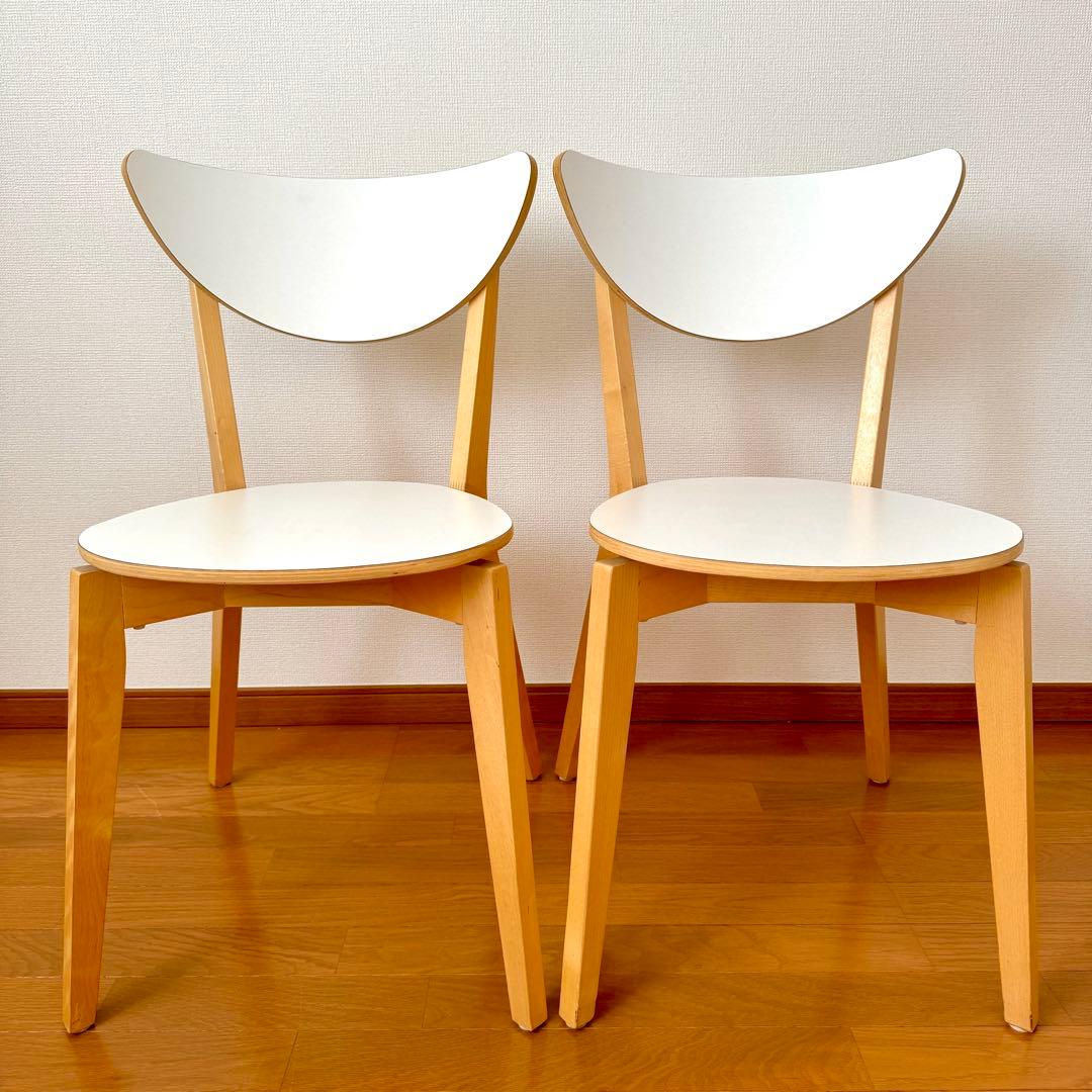 【kao 】IKEA チェア NORDMYRA ノールドミーラ 2脚