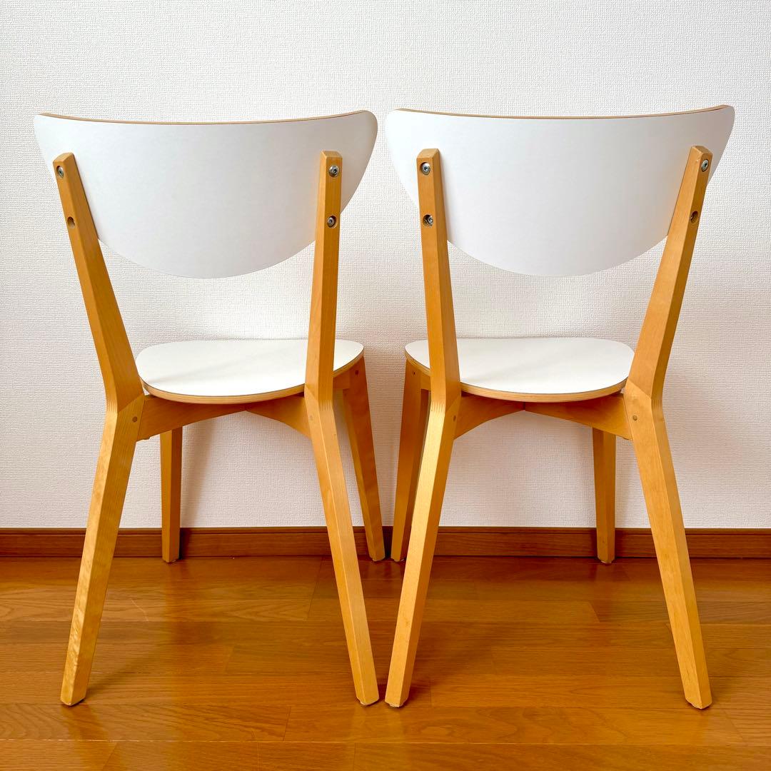 【kao 】IKEA チェア NORDMYRA ノールドミーラ 2脚