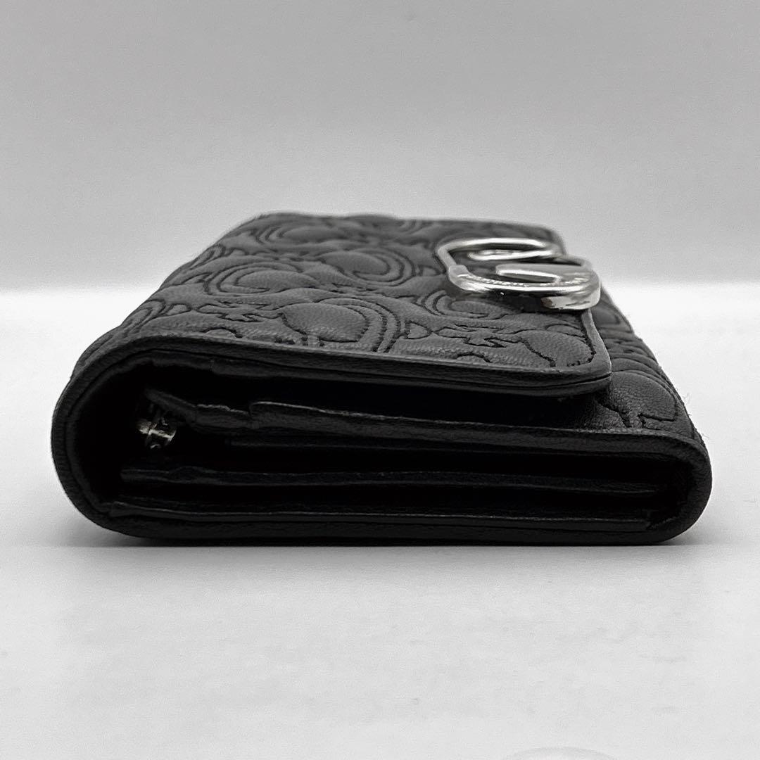 Vivienne Westwood 長財布 安全ピンク キルティング フラップ