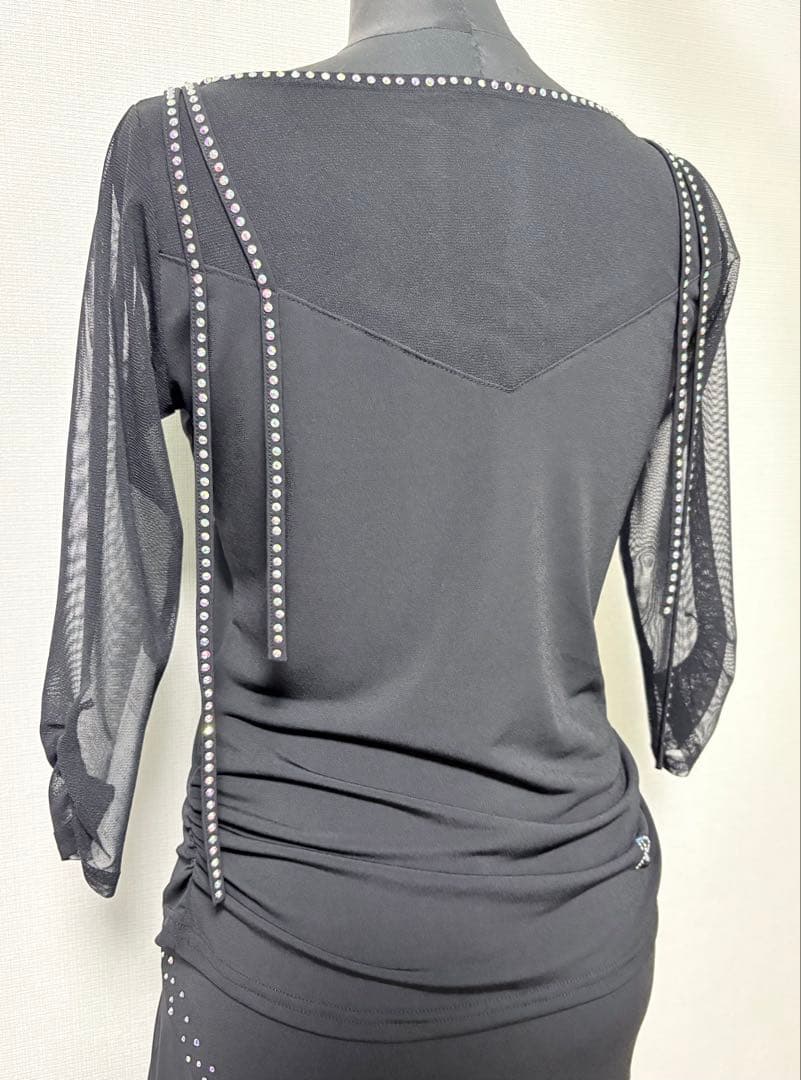 社交ダンス　上下セット　セットアップ　アンサンブル