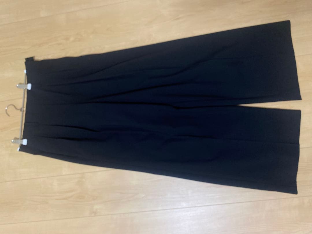 gypsohilaジプソフィア Classy Wide Pants 32 黒