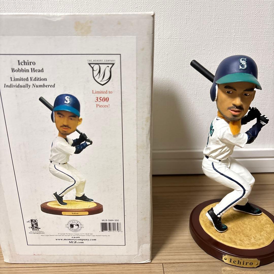 【祝　殿堂入り】イチロー選手メジャー1年目ボブルヘッド限定版 3500体