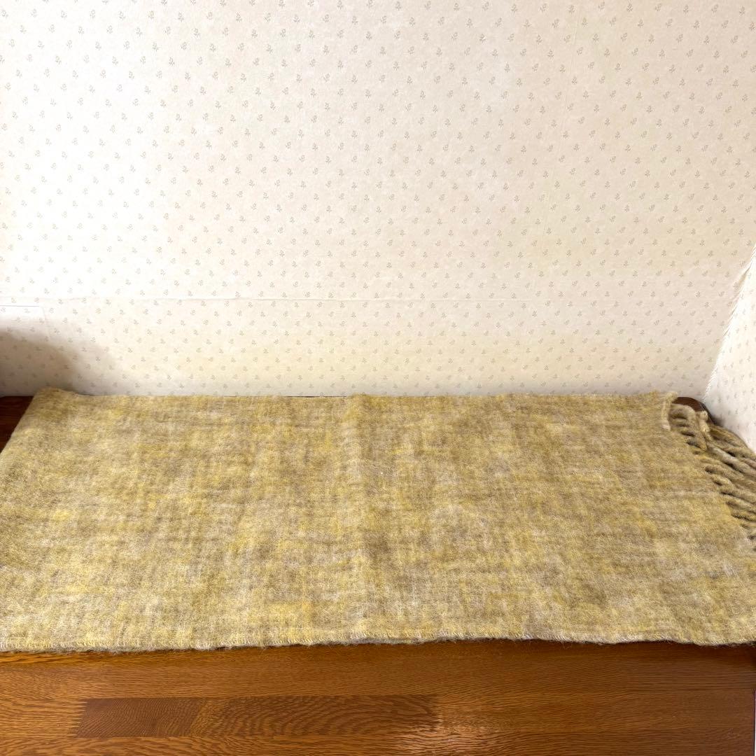 ★新品★ノルウェー発　Holzweiler　大判マフラー　モヘヤ　アルパカ