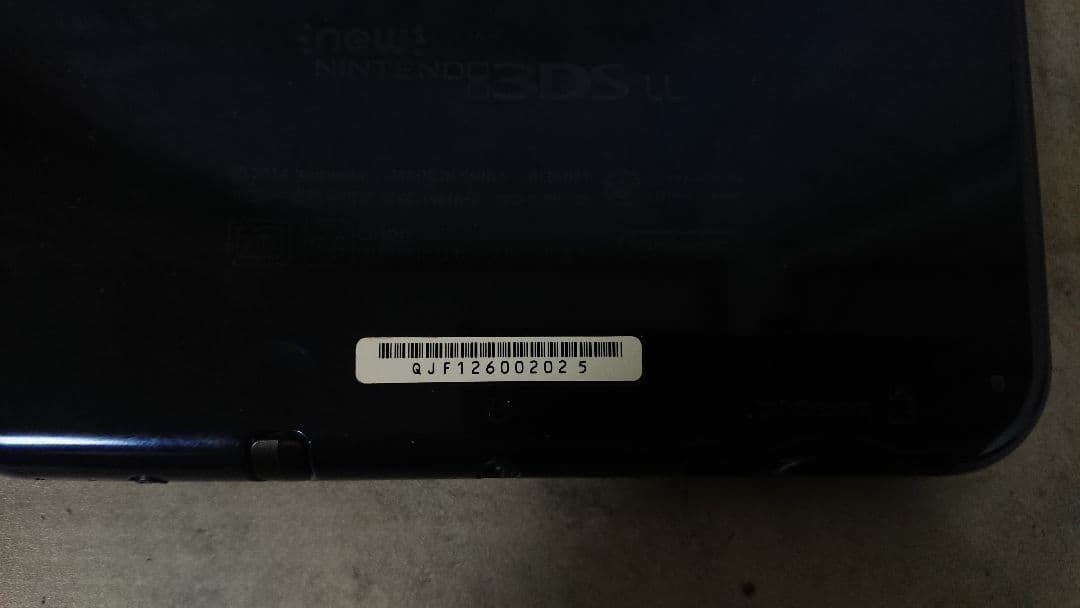 【動作確認済】Newニンテンドー3DS LL メタリックブルー