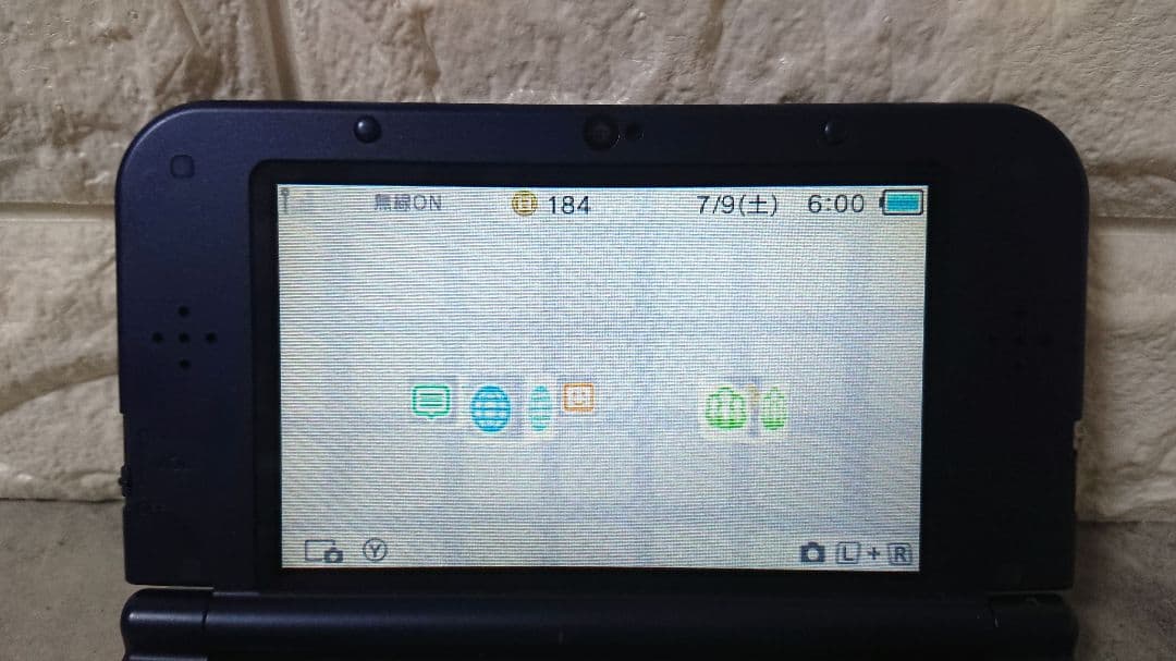 【動作確認済】Newニンテンドー3DS LL メタリックブルー
