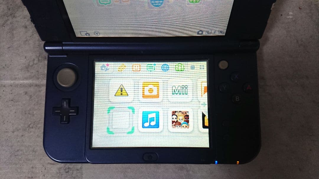 【動作確認済】Newニンテンドー3DS LL メタリックブルー