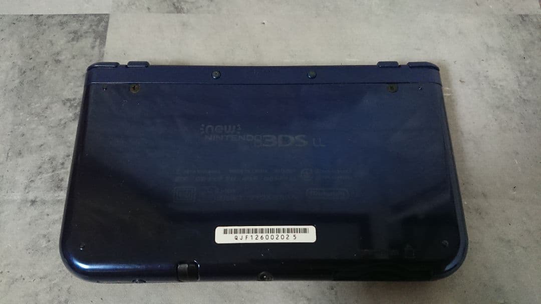 【動作確認済】Newニンテンドー3DS LL メタリックブルー