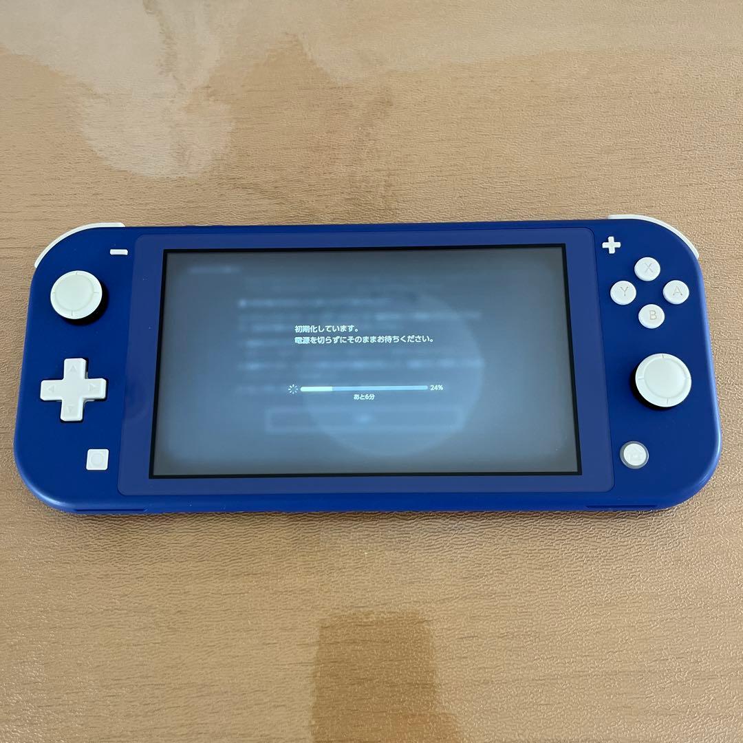 Nintendo Switch Lite ブルー 本体のみ(充電器なし)