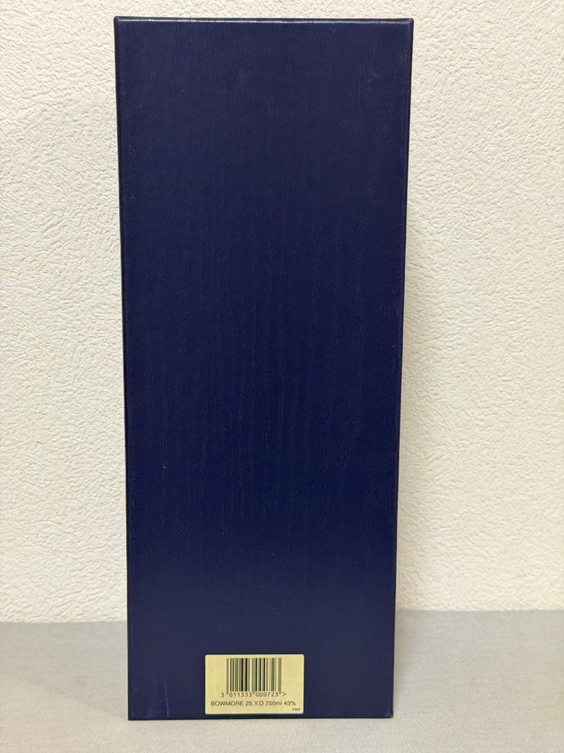 【空瓶】BOWMORE 25年 アイラモルトスコッチウイスキー