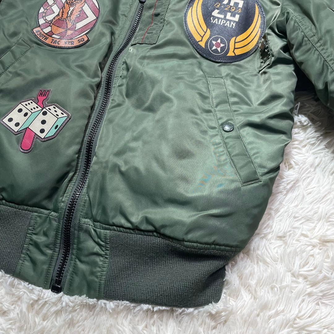 AVIREX トップガンカスタム MA-1フライトジャケット 長渕剛 M