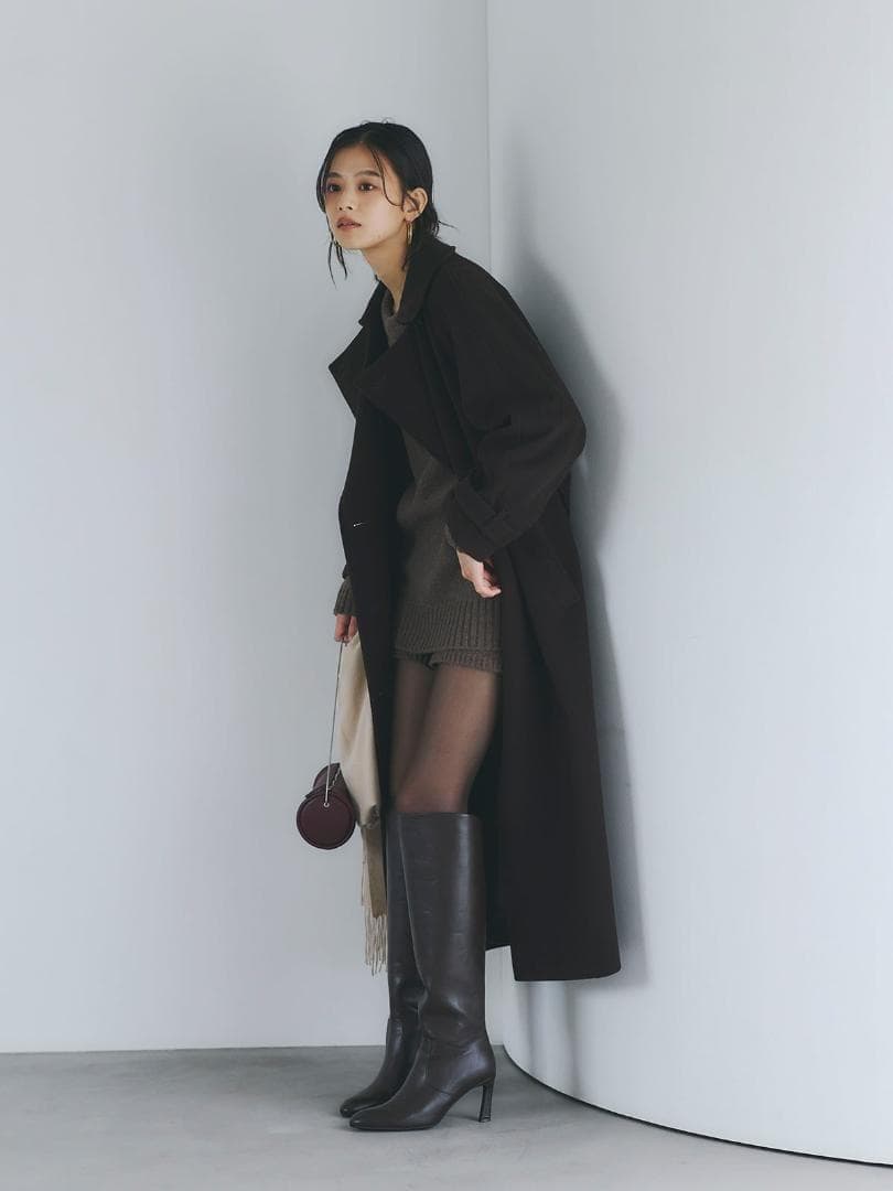 新品 完売品 即日発送 anuans HAMILTONショートパンツ ブラウン