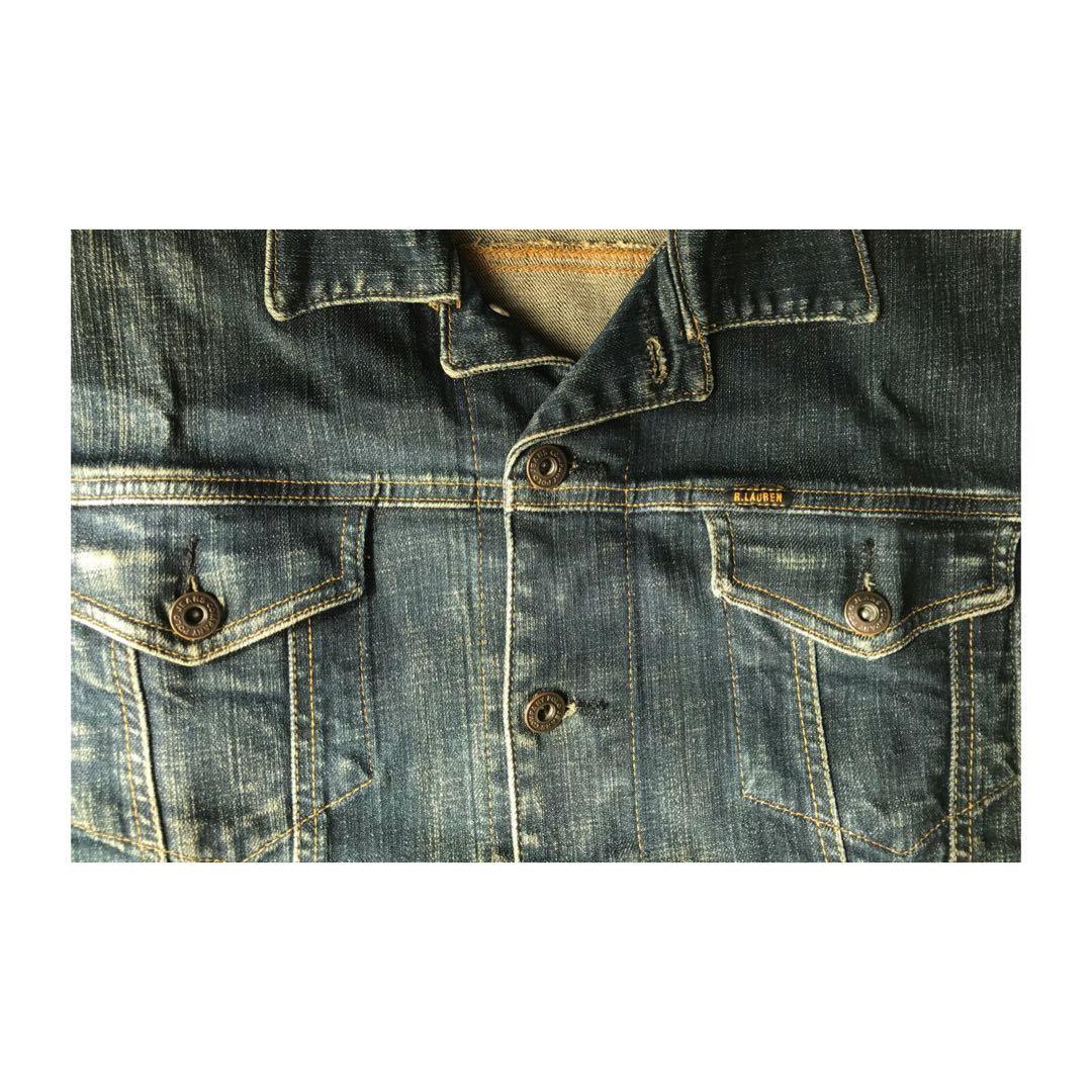 USA古着 ラルフローレンポロジーンズ デニムジャケット Gジャン XL メンズ