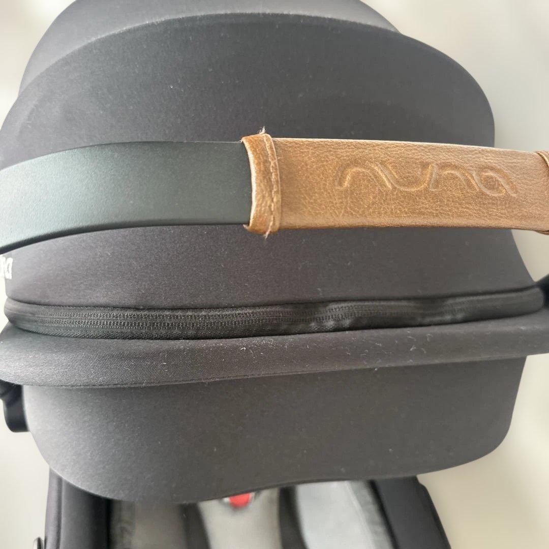 Nuna Pipa Nextベビーシート 黒 ファブリック