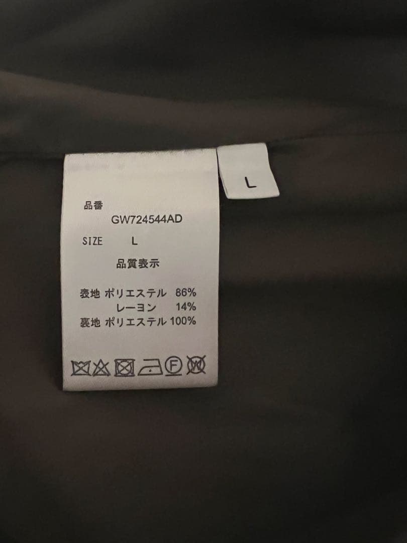 GLOBAL WORK 軽やかストレッチ襟2WAYコート