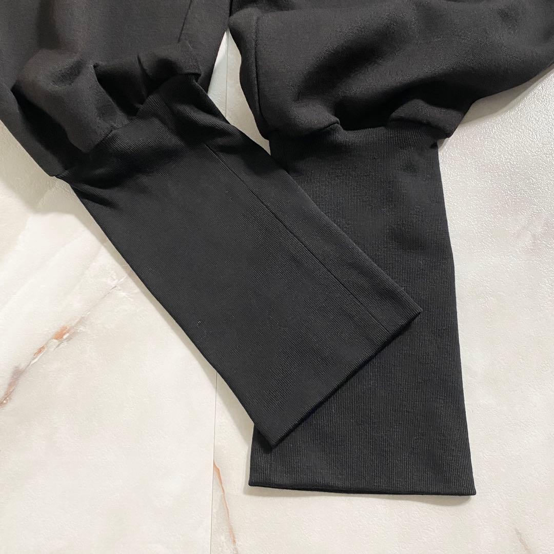 A17243 美品 グラム 変形サルエルパンツ ボンタン型 ブラック 3