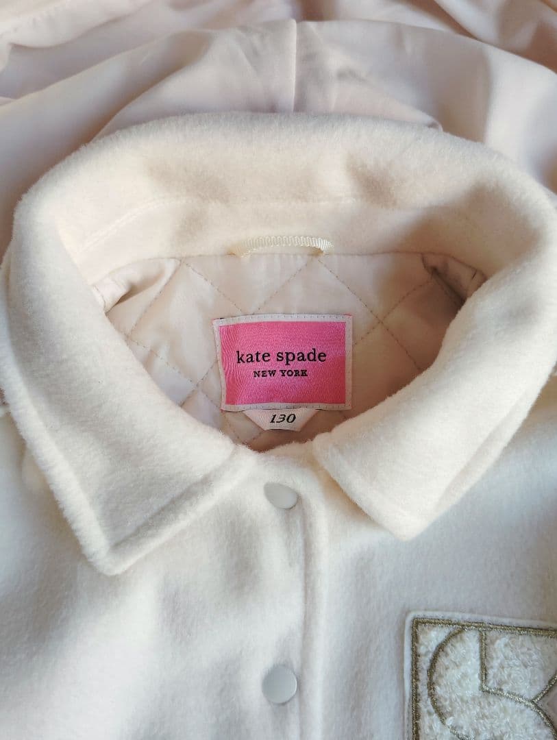 【美品】kate spade new york kids スタジアムジャンパー