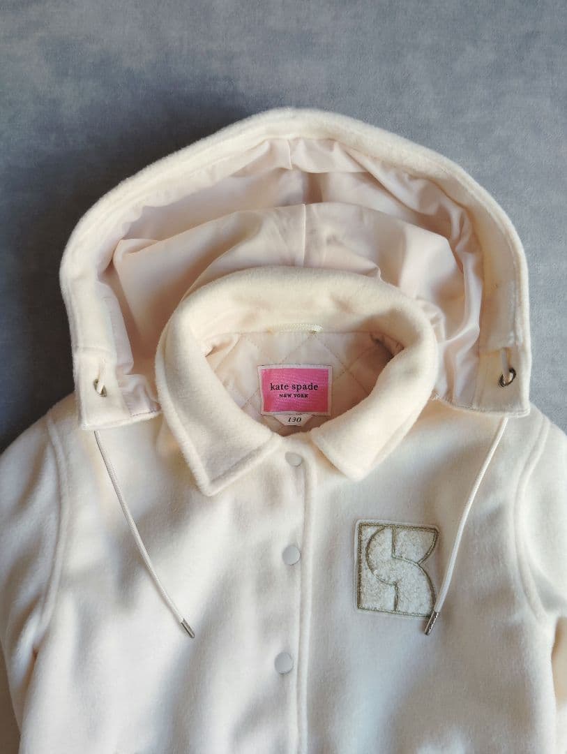 【美品】kate spade new york kids スタジアムジャンパー