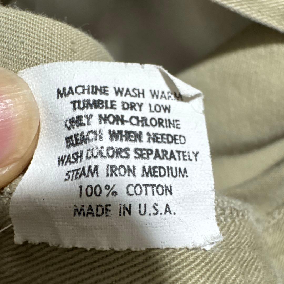 80〜90s USA製 Polo Ralph Lauren チノパン ツータック