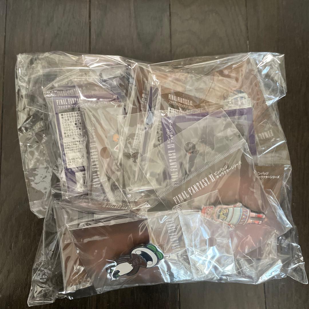 ファイナルファンタジー11 ヴァナ・ディールの秘蔵展 ピンバッジ29個