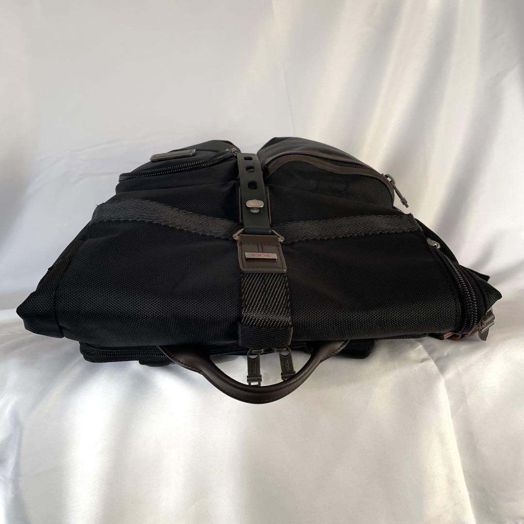 TUMI リュック 222388HK2 ロールトップ バックパック 黒 ビジネス