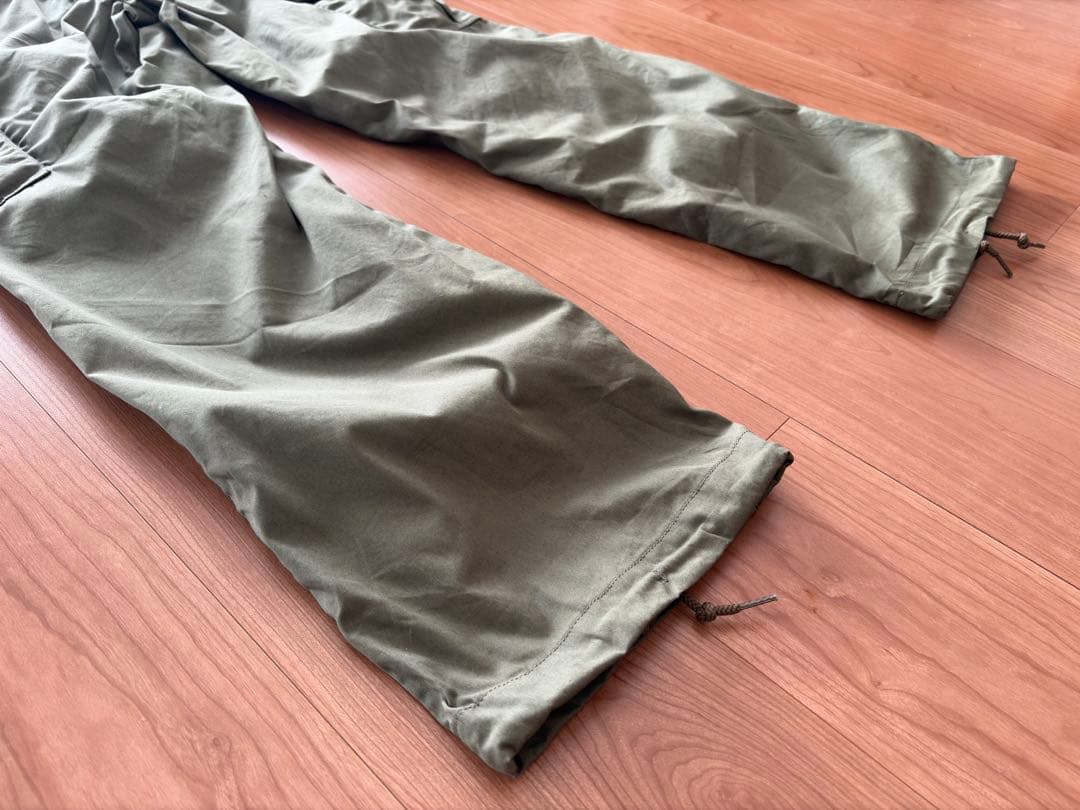 【3.3万円!美品】CIOTA スビンコットンジャングルファティーグパンツ 4緑