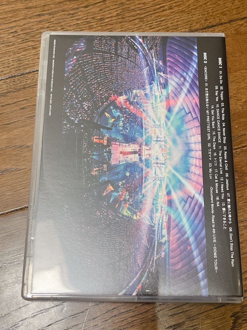 【Nissy】 4th ドームツアー BluRaybox ゾンビりっぴー付き ！