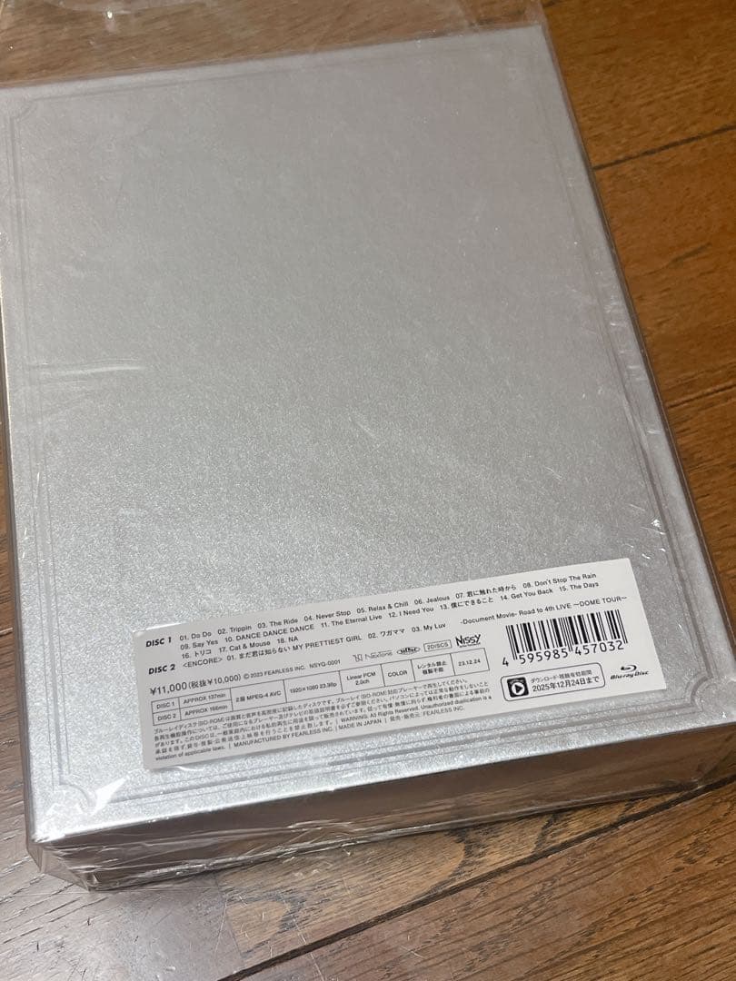 【Nissy】 4th ドームツアー BluRaybox ゾンビりっぴー付き ！