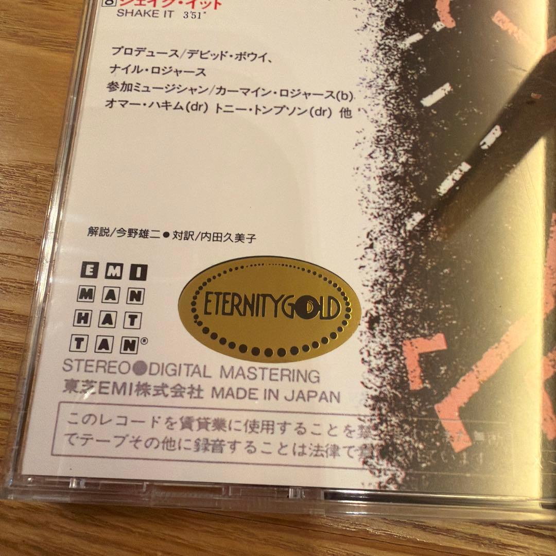 デビッド・ボウイ レッツ・ダンス　エタニティ•ゴールドCD