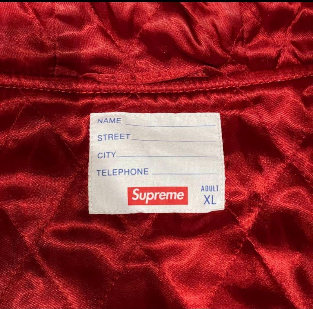 ジャケット・アウター Supreme King Hooded Varsity Jacket XL