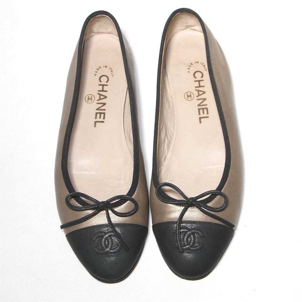 シ*ン様 シャネル CHANEL パンプス バレリーナ G02819 ココマーク